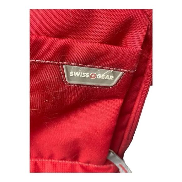 Swiss Gear 2310 Airflow Red Backpack Laptop Bag EUC - Picture 4 of 9
